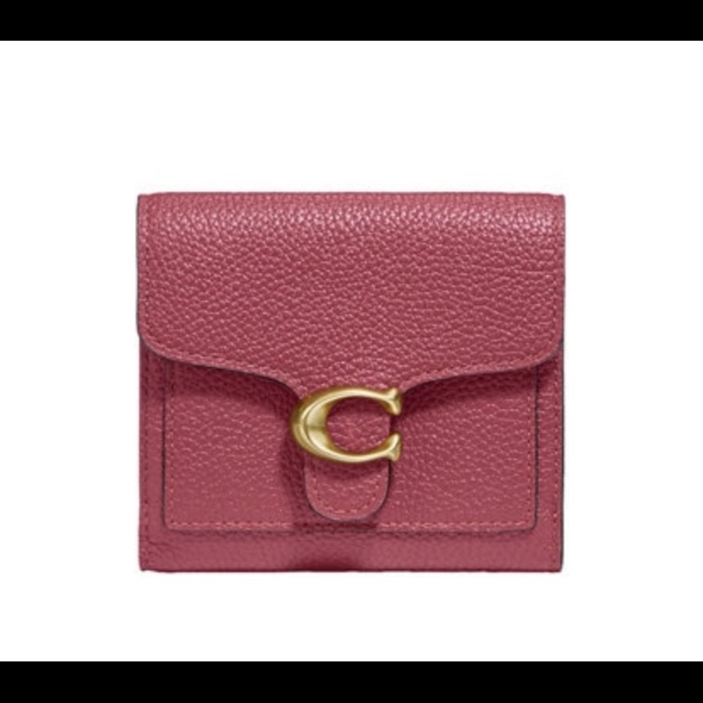 COACH Tabby Small Wallet Dusty Pink